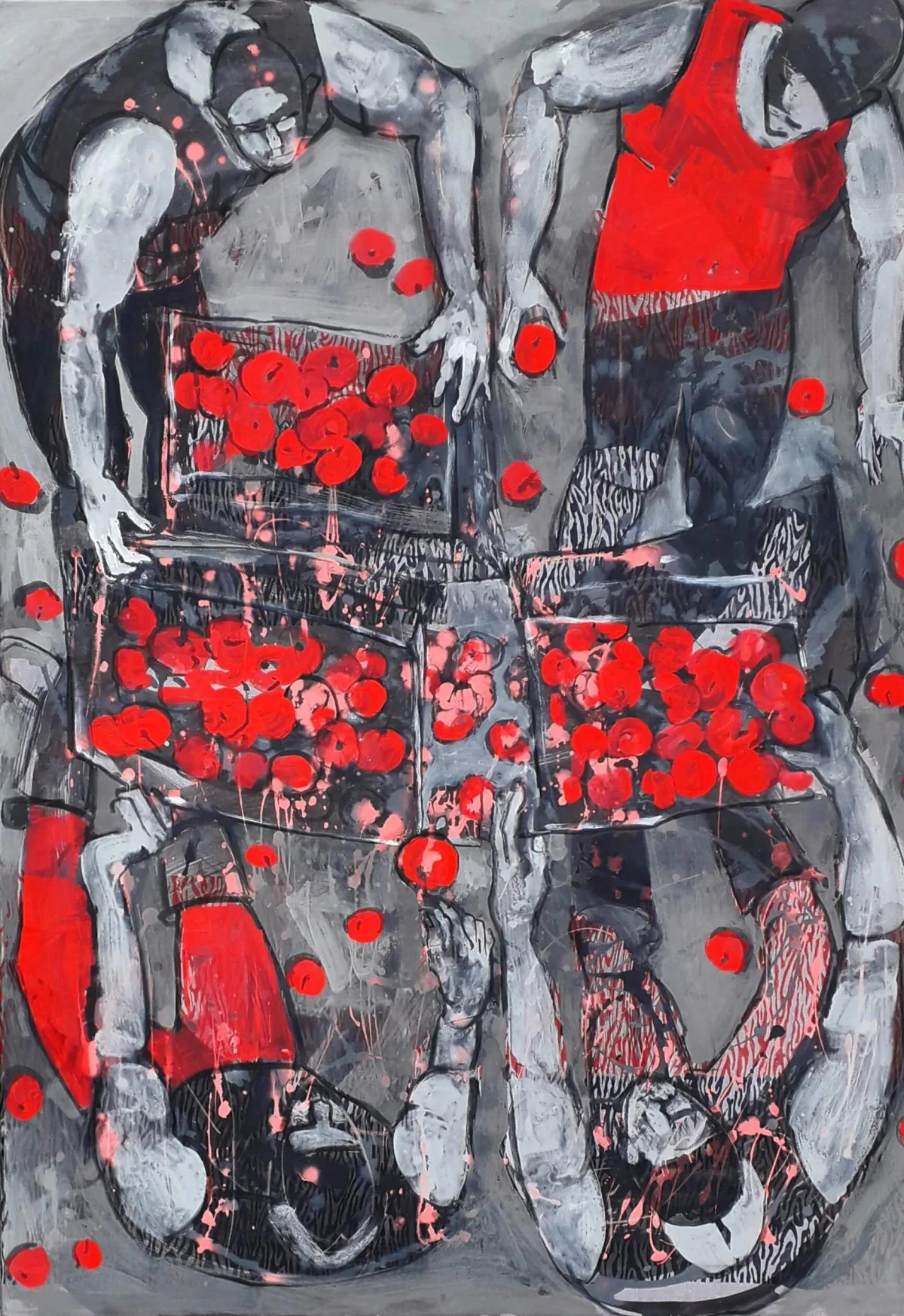 Painting “Apples” by Monika Ślósarczyk.